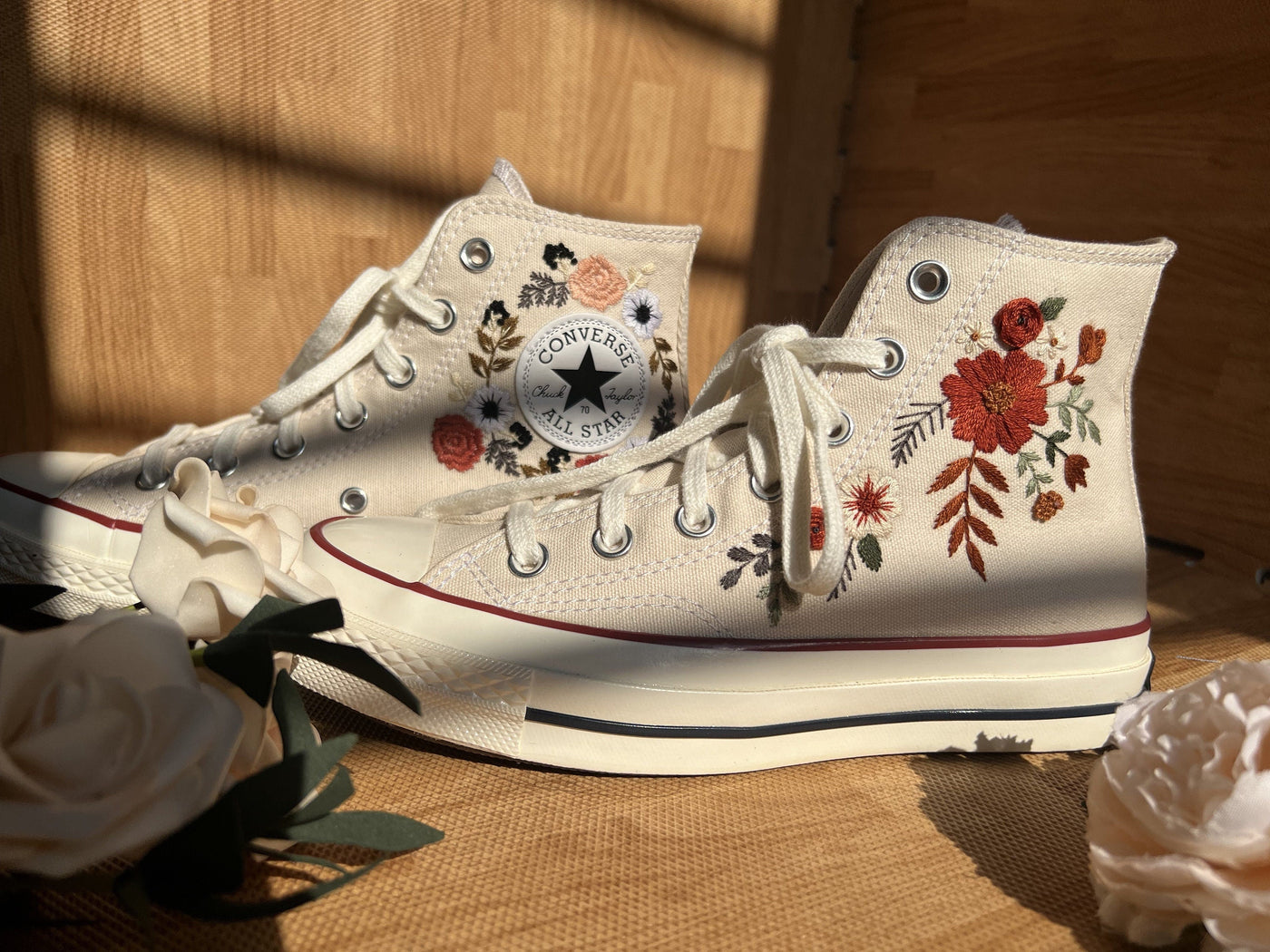 Converse Beauty Flower Embroidery - ADF11