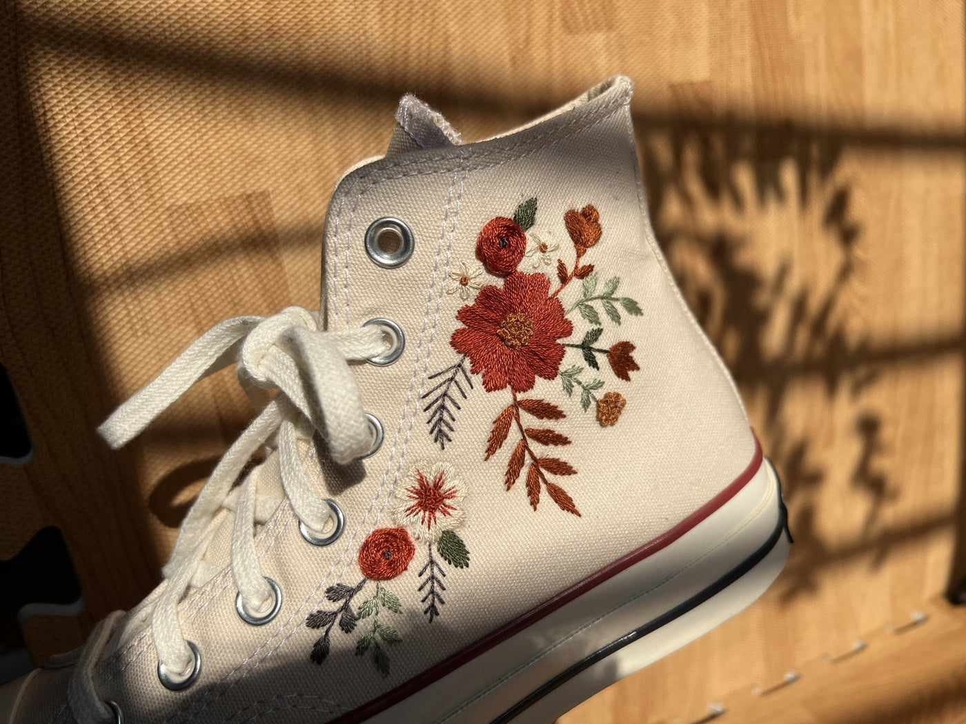Converse Beauty Flower Embroidery - ADF11